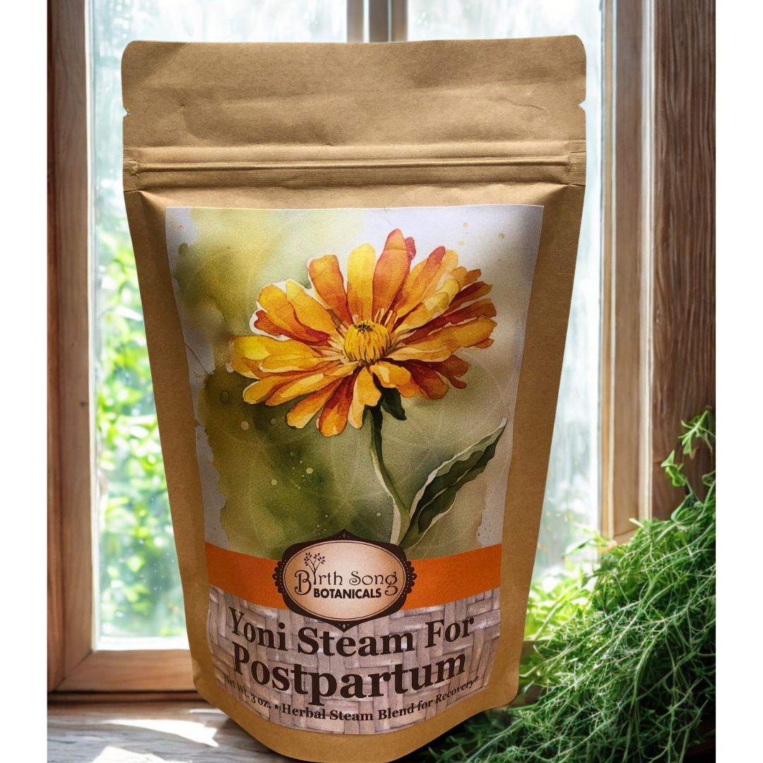 Birth Song Botanicals Co. Yoni Steam Herbs for Postpartum and After Birth Recovery