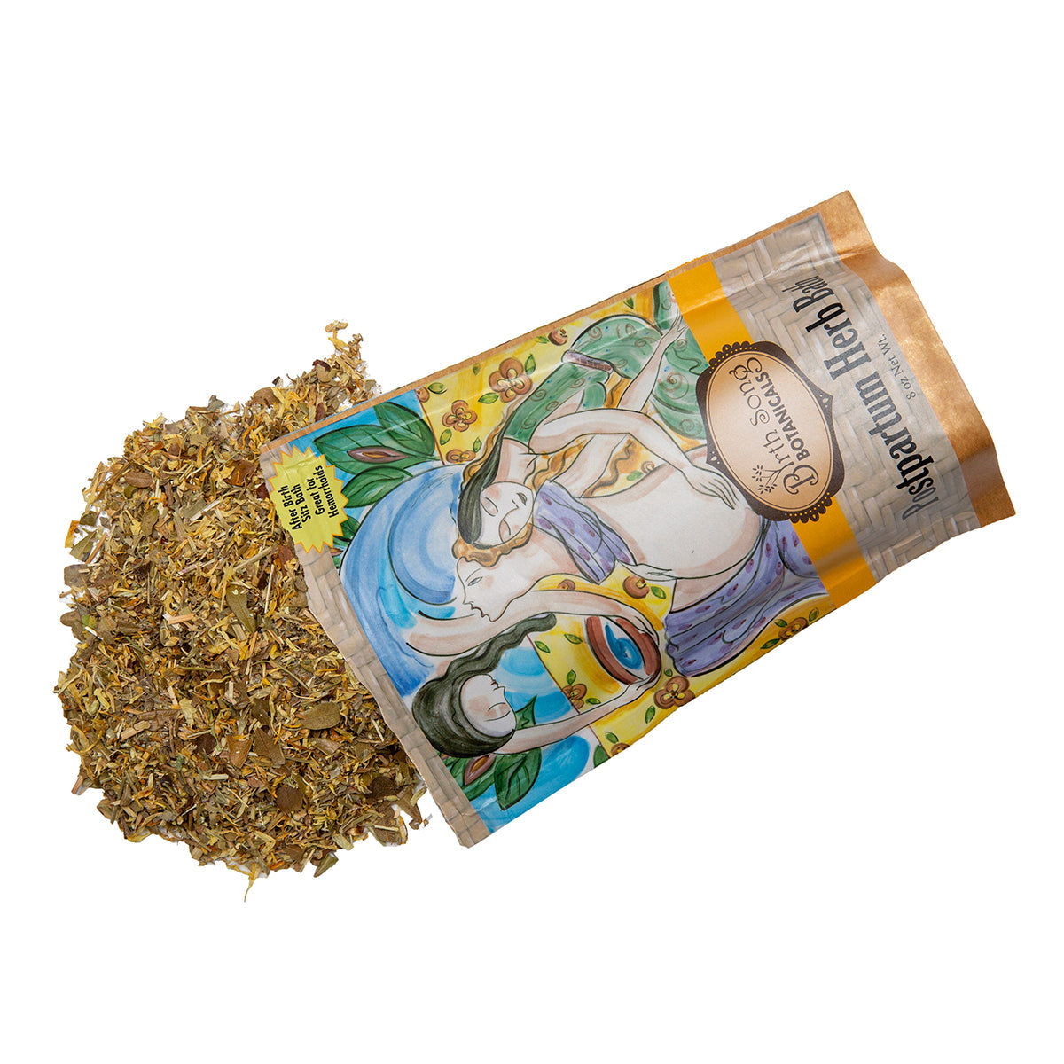 Birth Song Botanicals Co. Herbal Postpartum Bath for After Birth Recovery and Perineal Care