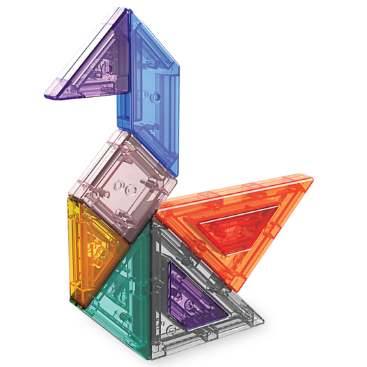 Discovery Toys Magnetic 9-Piece Tangram Puzzle Challenge