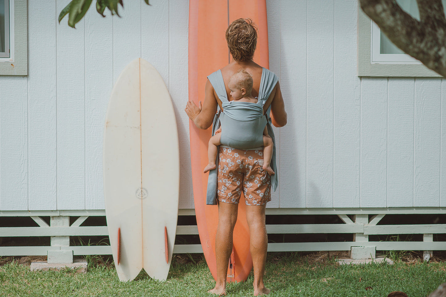 Lalabu Simple Wrap Baby Carrier Sky