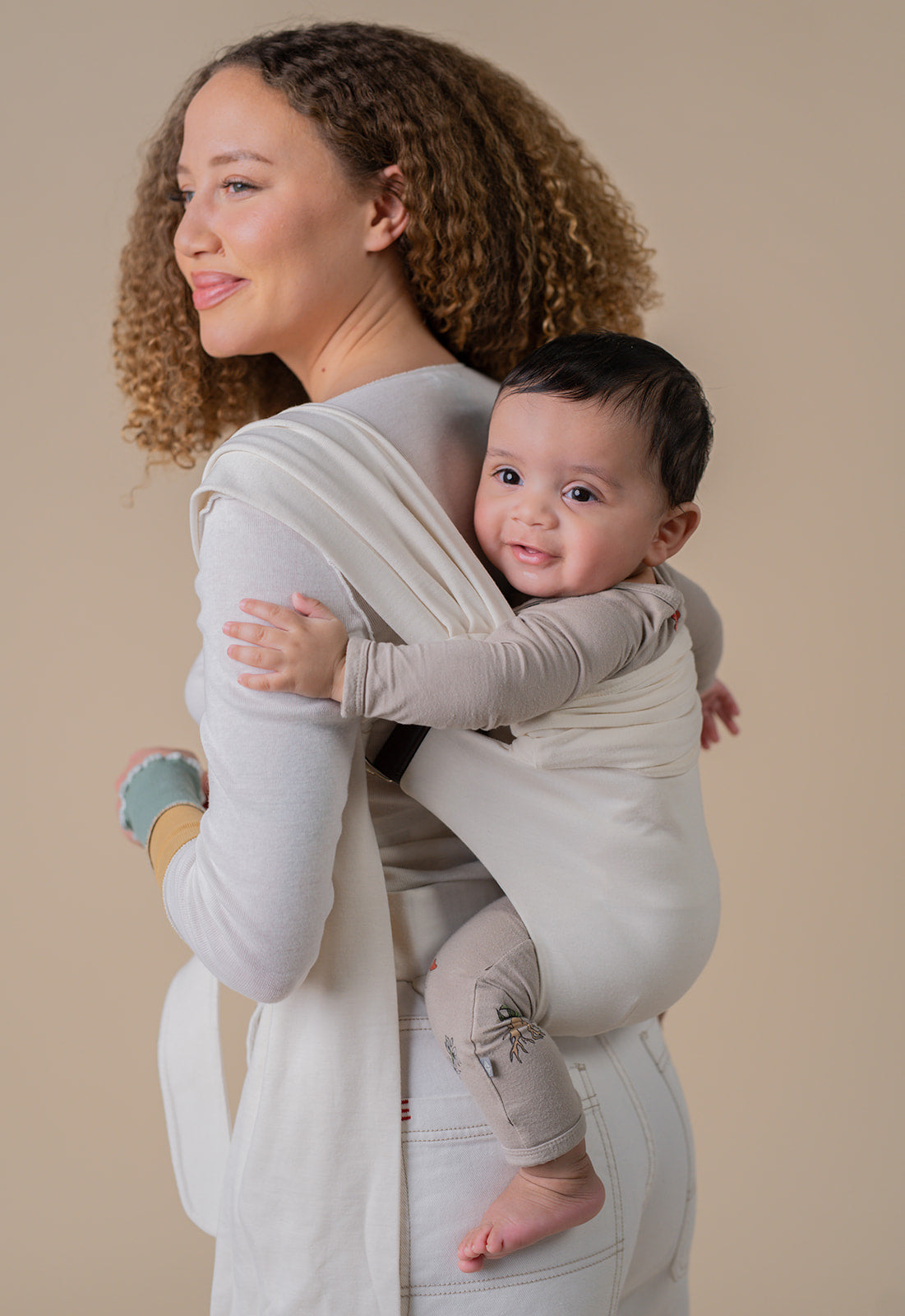 Lalabu Simple Wrap Baby Carrier Natural
