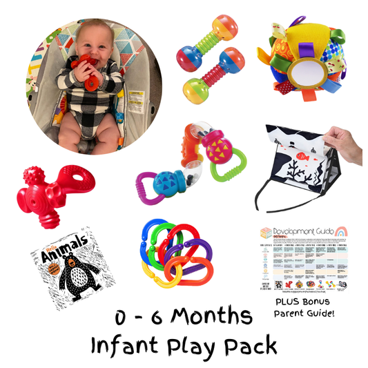 Discovery Toys 0–6 Months Infant Play Pack – Welcome to the World