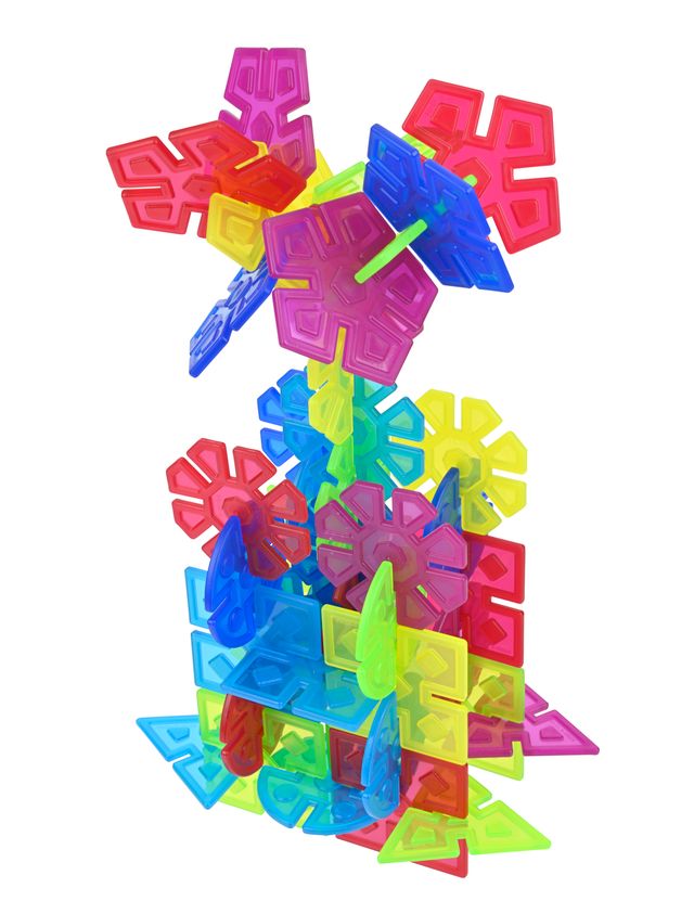 Discovery Toys Geo Flakes Activity Set Building Construction Play