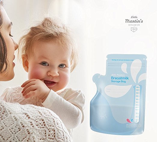 Little Martin's Breast Milk Storage Bags - 60 pcs