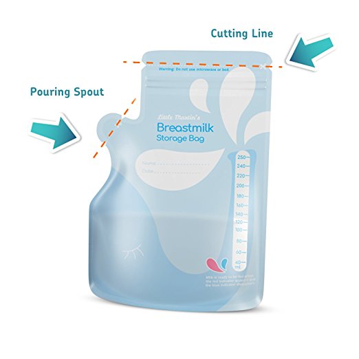 Little Martin's Breast Milk Storage Bags - 60 pcs