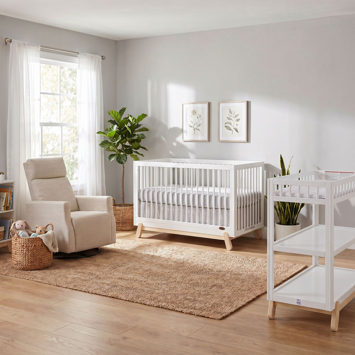 Dream On Me Hygge 5-Piece Calm & Cozy Nursery Set