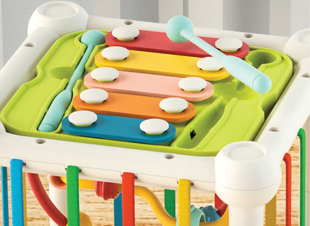Discovery Toys Motor Skills Box Busy Activity Center