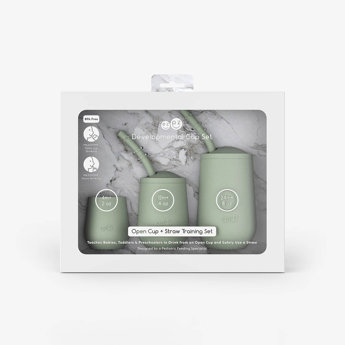 ezpz Developmental Cup Set
