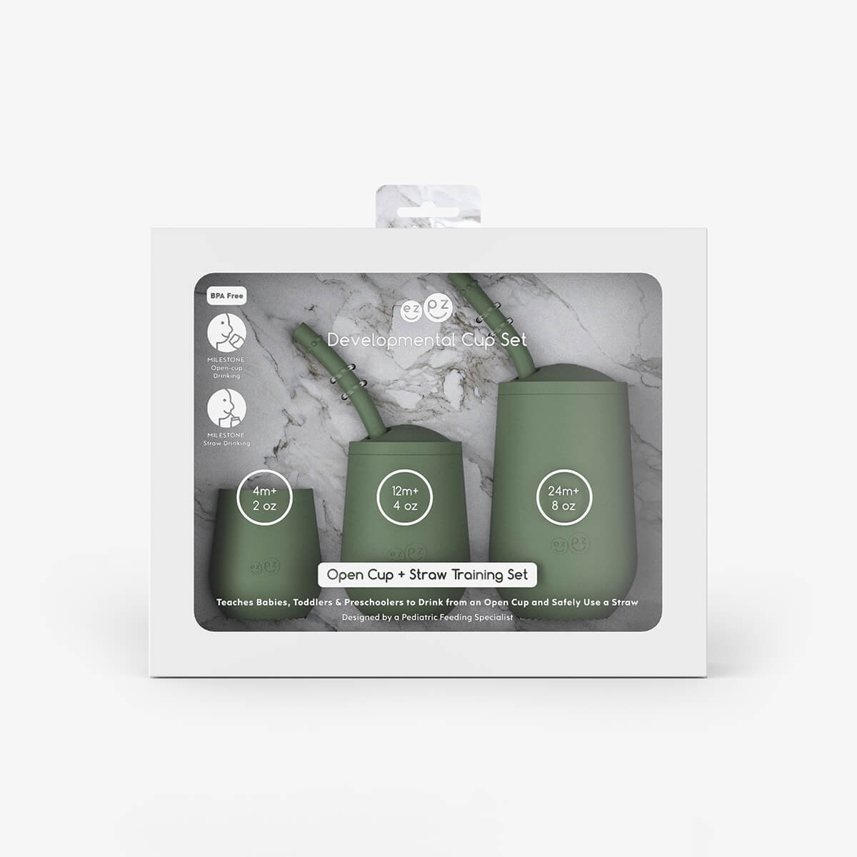 ezpz Developmental Cup Set