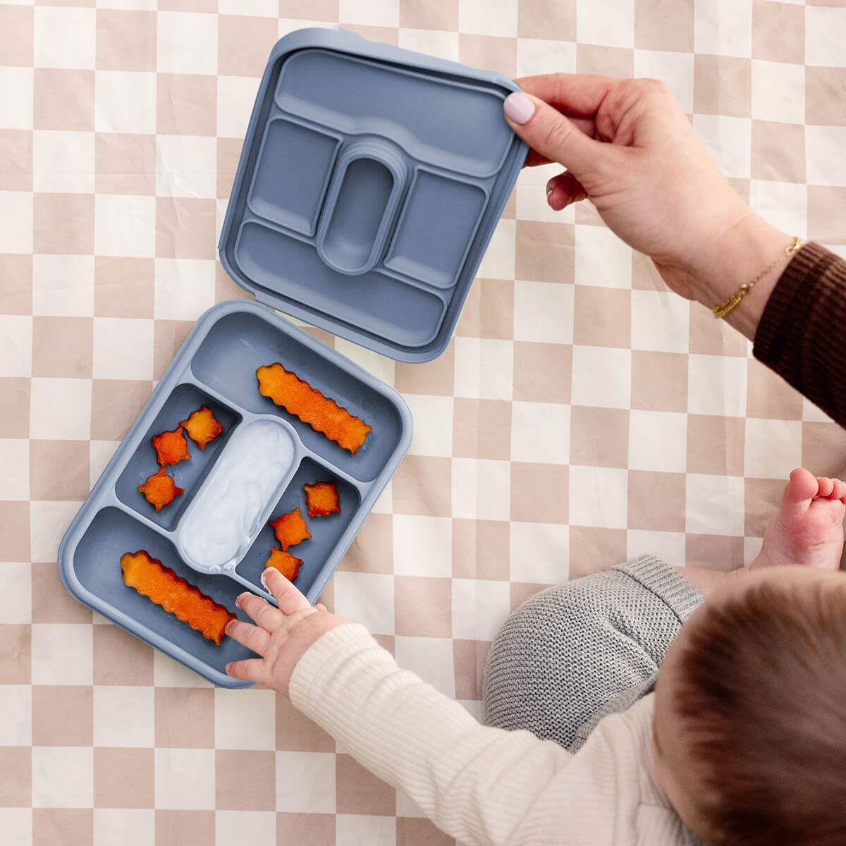 ezpz Baby-Led Weaning Travel Box