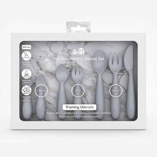 ezpz Developmental Utensil Set