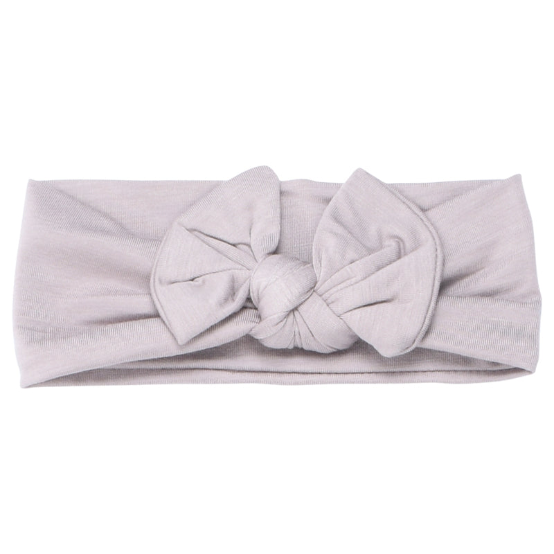 Harbor Mist Knotted Headband (Taupe)
