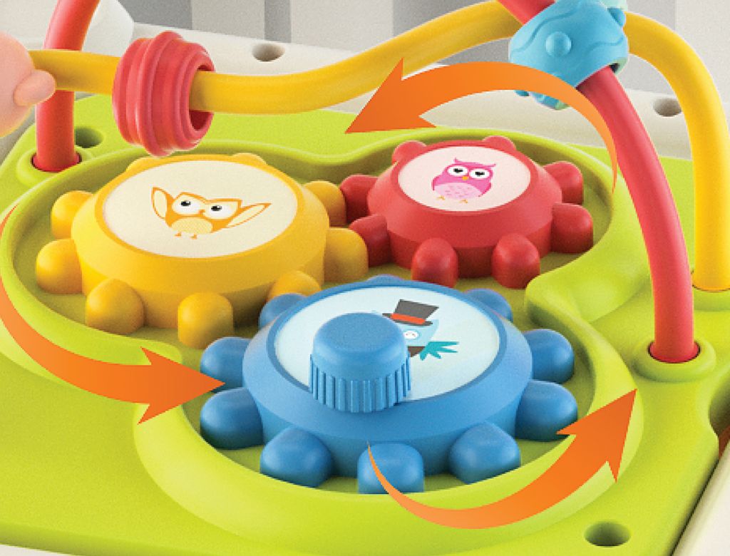 Discovery Toys Motor Skills Box Busy Activity Center
