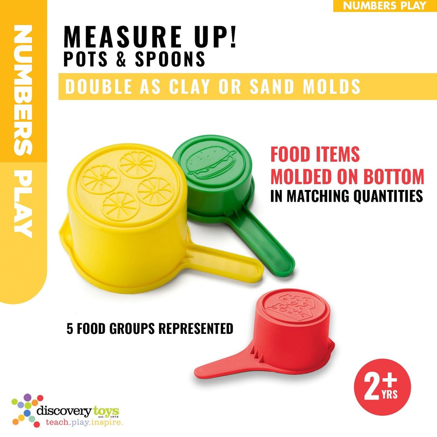 Discovery Toys Measure Up! Collection Stack & Learn Set