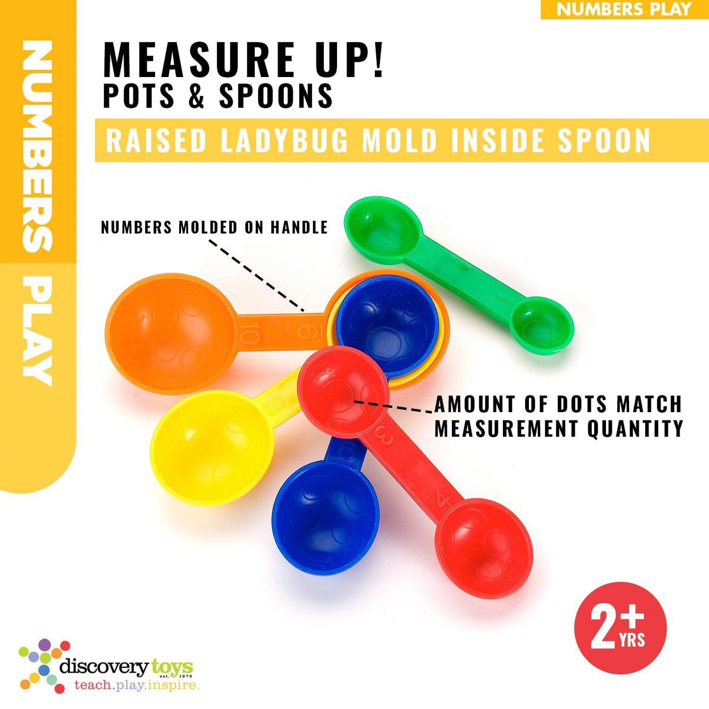Discovery Toys Measure Up! Collection Stack & Learn Set