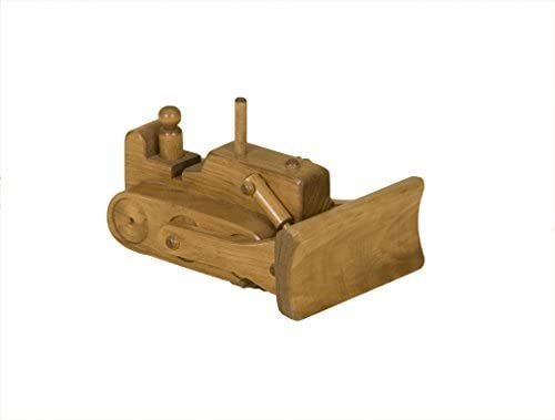 Amish Wooden Bulldozer Toy Child Safe Finish