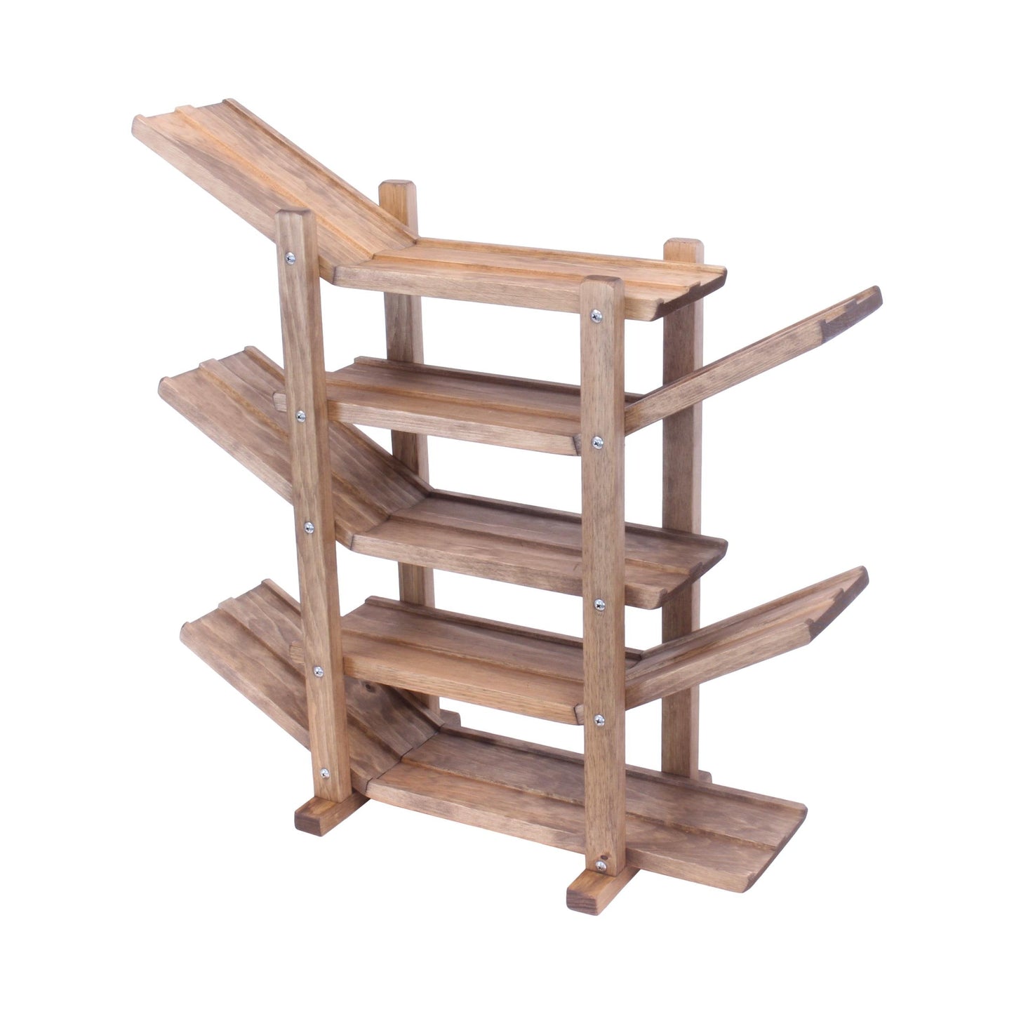 Amish, Handcrafted Wooden Car Roller Racetrack Action Toy