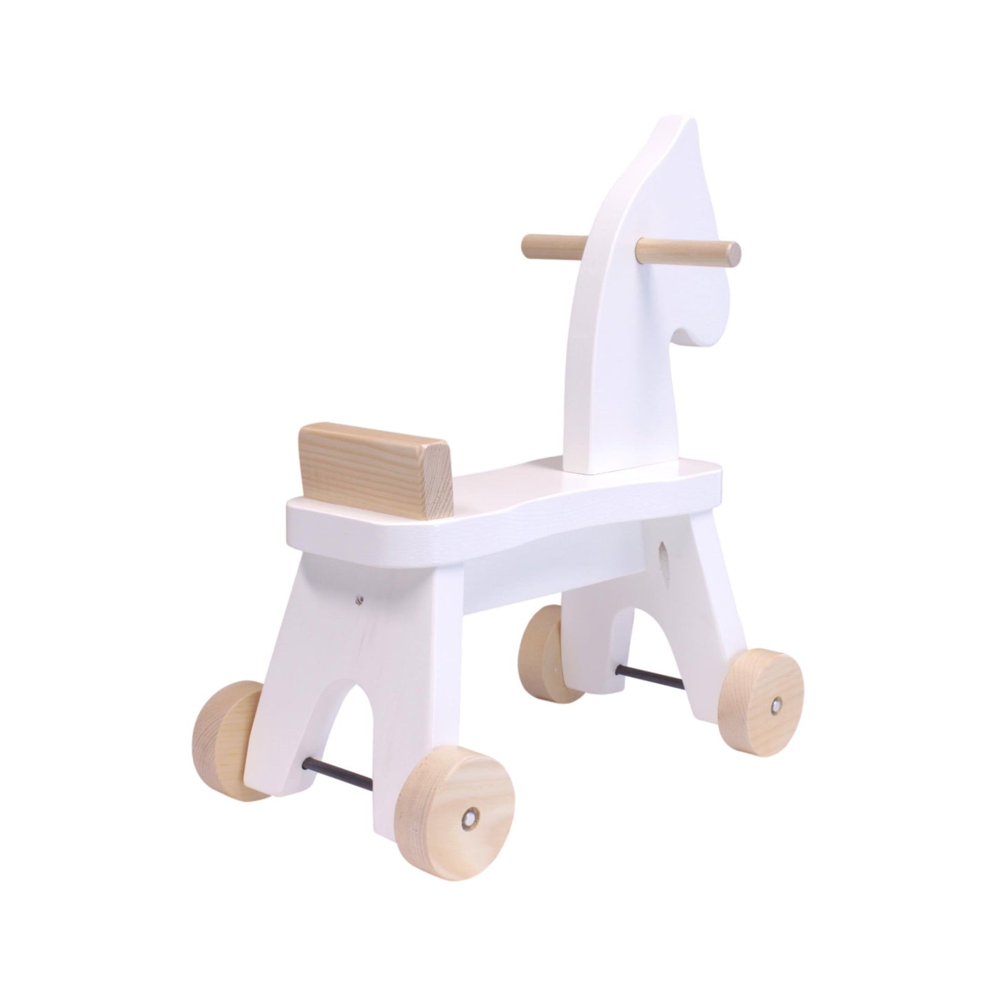 Amish Wooden Riding Horse Toddler Ride-on Toy