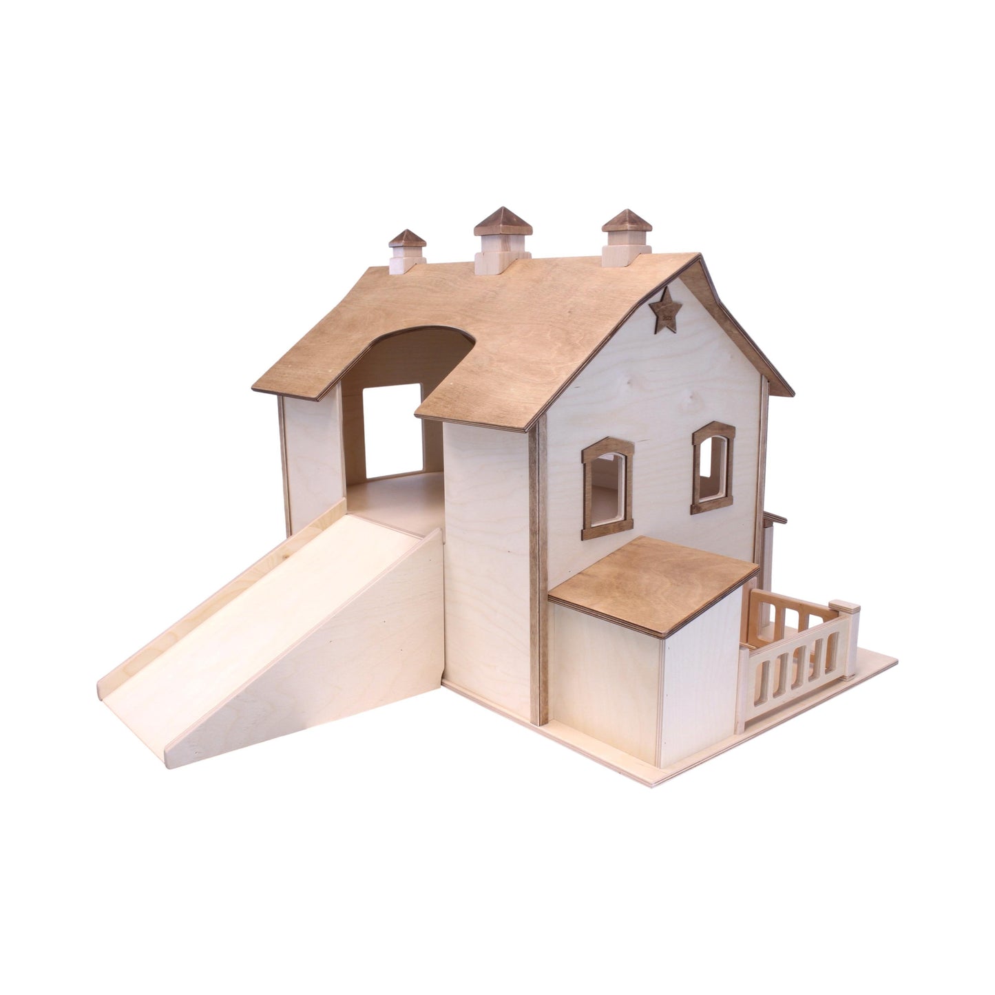 AmishLarge Pennsylvania Bank Barn Toy, Hand-Crafted in Lancaster County, PA