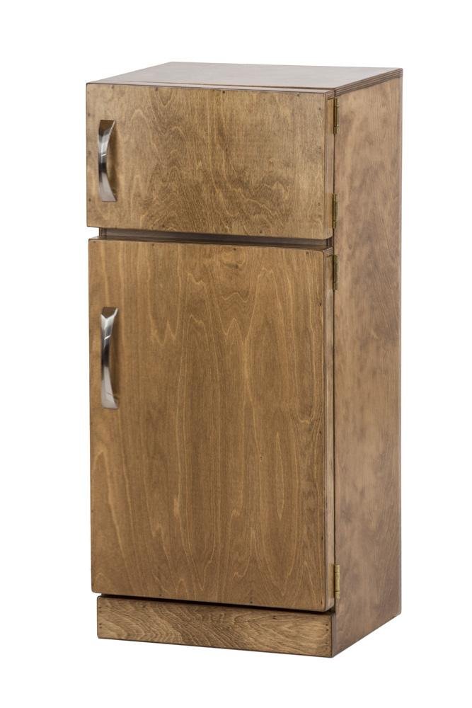 Amish Child's Wooden Refrigerator Kitchen Playset Toy
