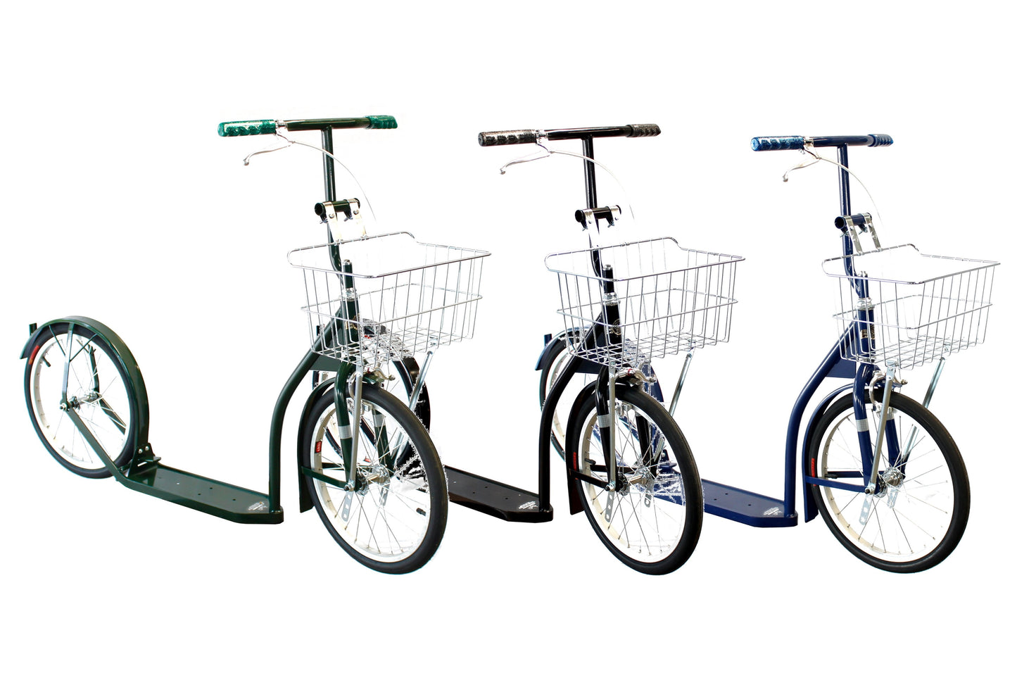 Amish Deluxe Kick Scooter Bike, Model 1660, Big Kid Size