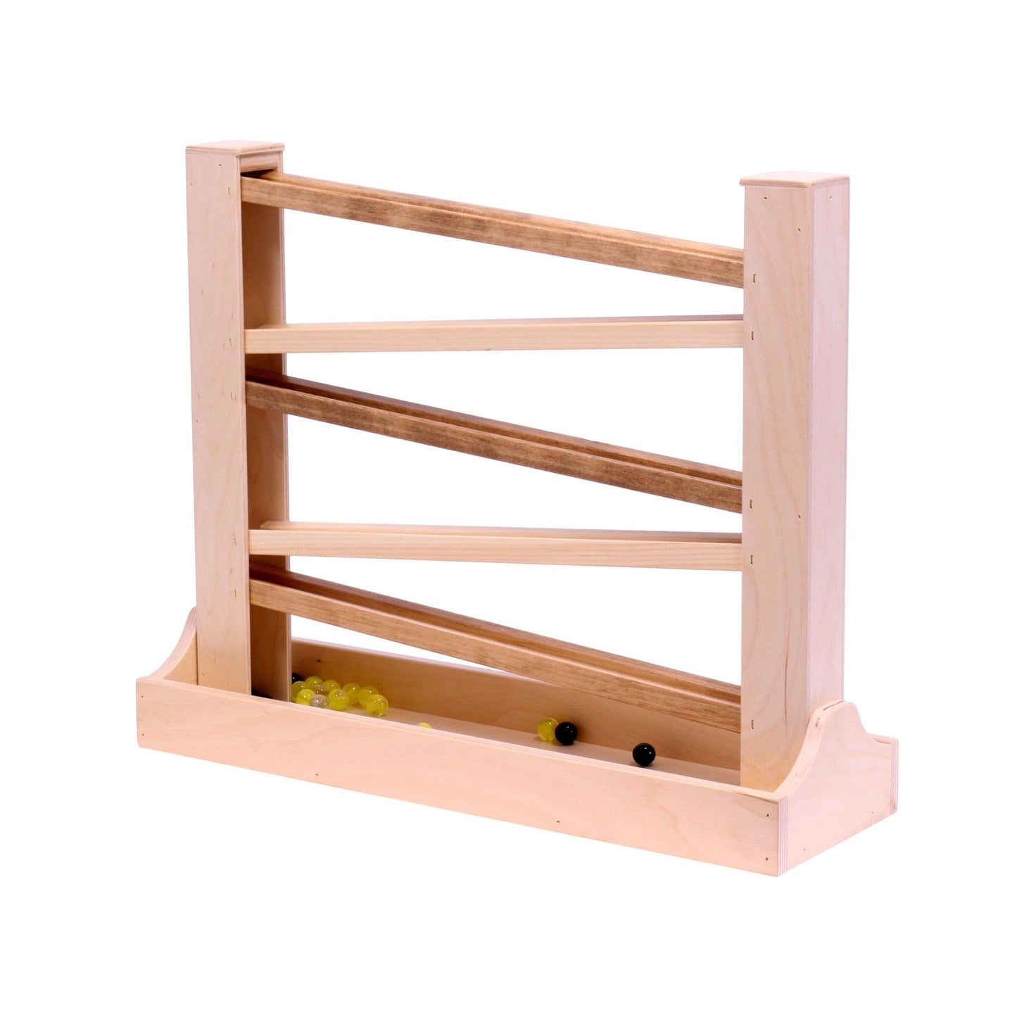Amish Heirloom Marble Roller Wooden Toy - Child-Safe Finish