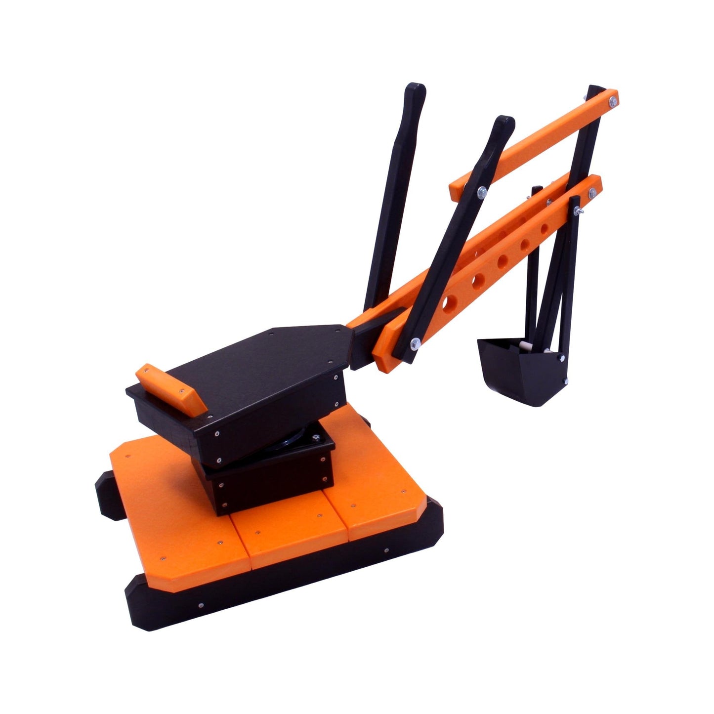 Amish Sand Digger Excavator Toy, with Movable Levers and Metal Digging Bucket