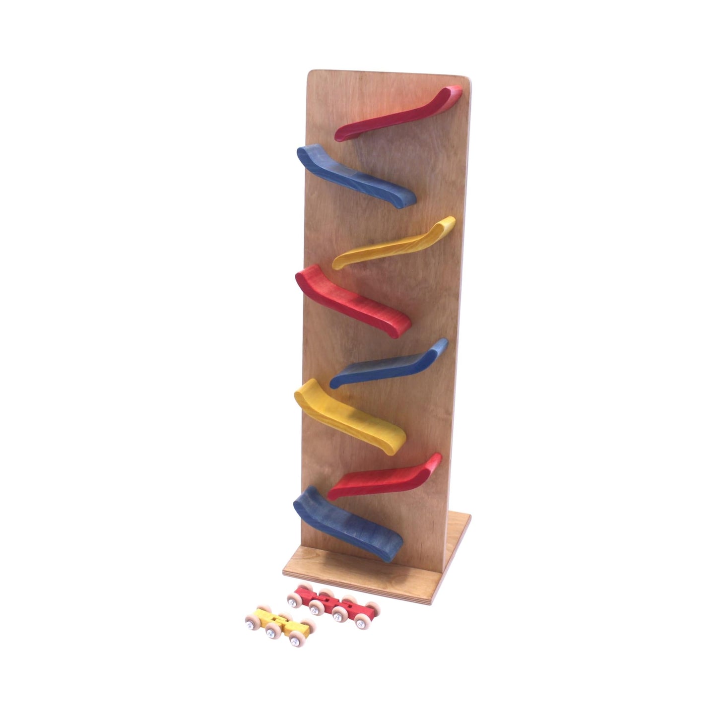 AmishLarge Wooden Train Car Roller Track  Non-Toxic Finish