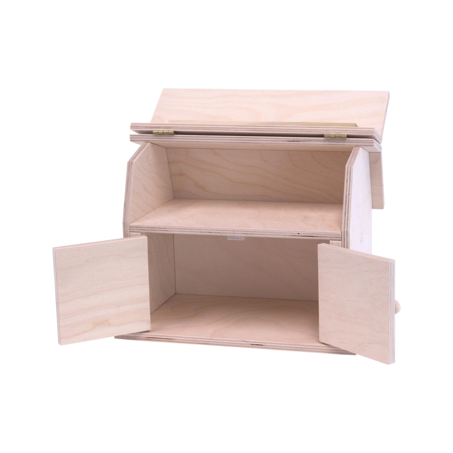 Amish Mini Wooden Barn Toy Hip Roof Barn Design