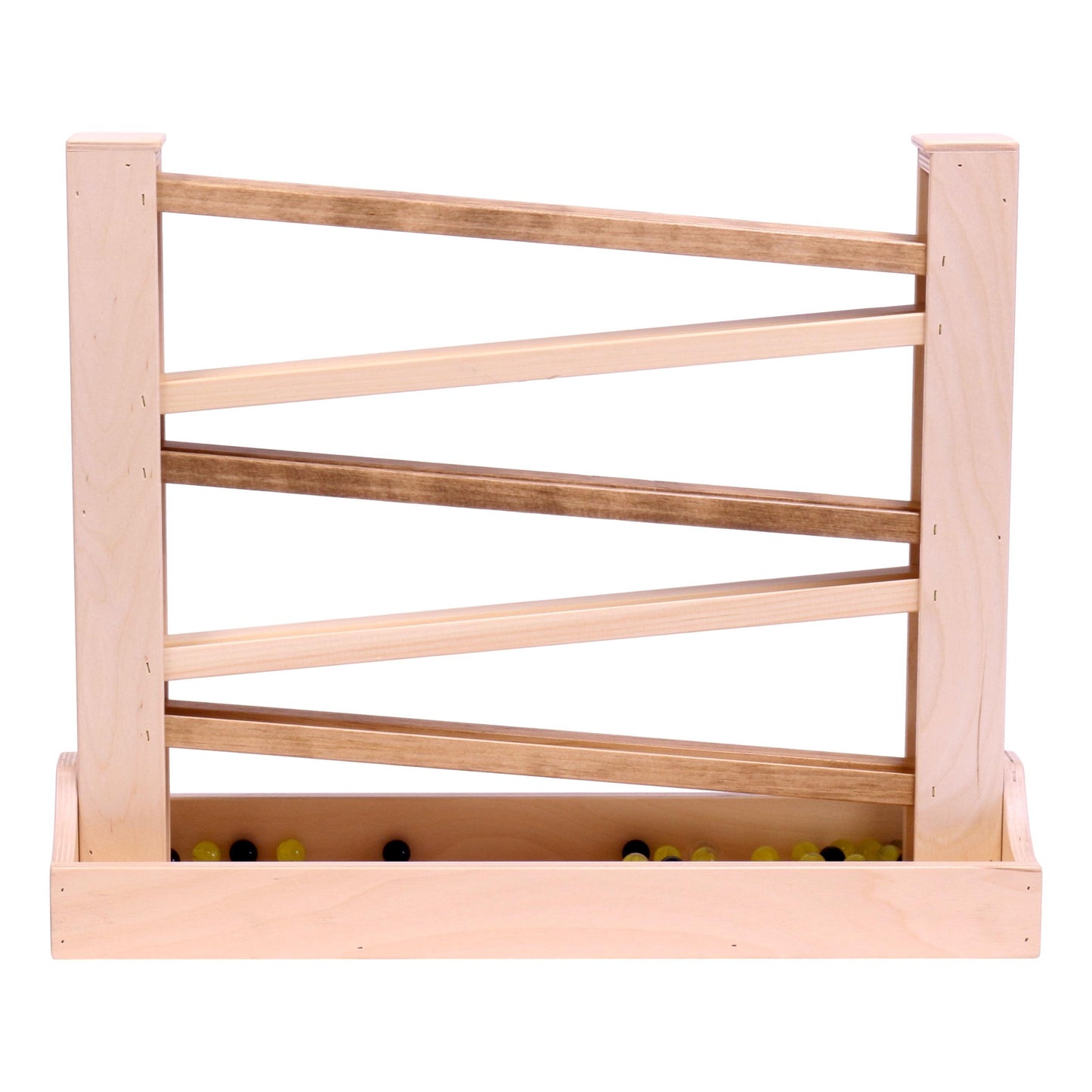 Amish Heirloom Marble Roller Wooden Toy - Child-Safe Finish
