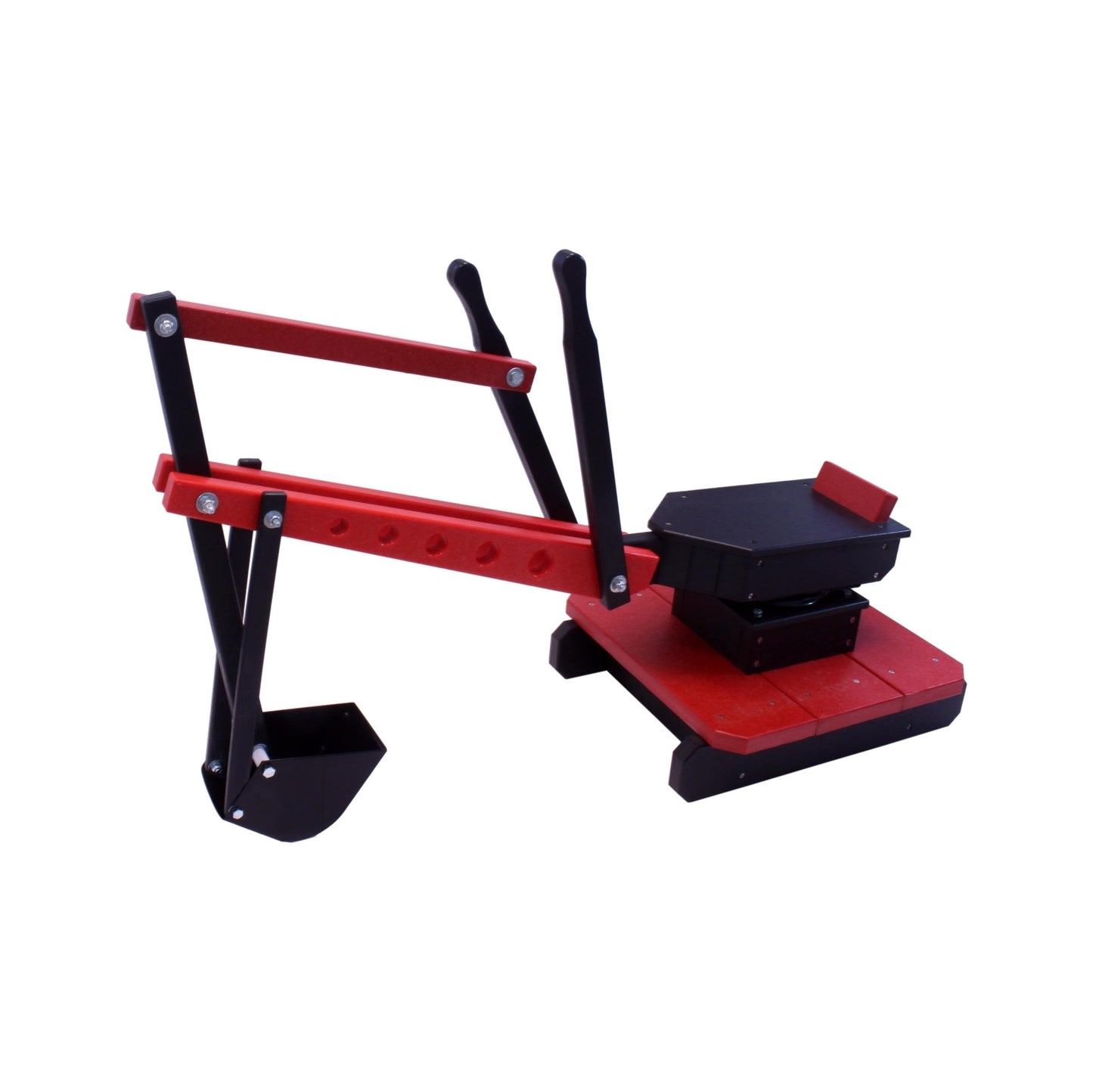 Amish Sand Digger Excavator Toy, with Movable Levers and Metal Digging Bucket
