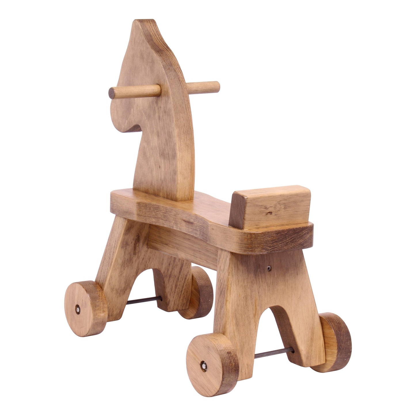 Amish Wooden Riding Horse Toddler Ride-on Toy
