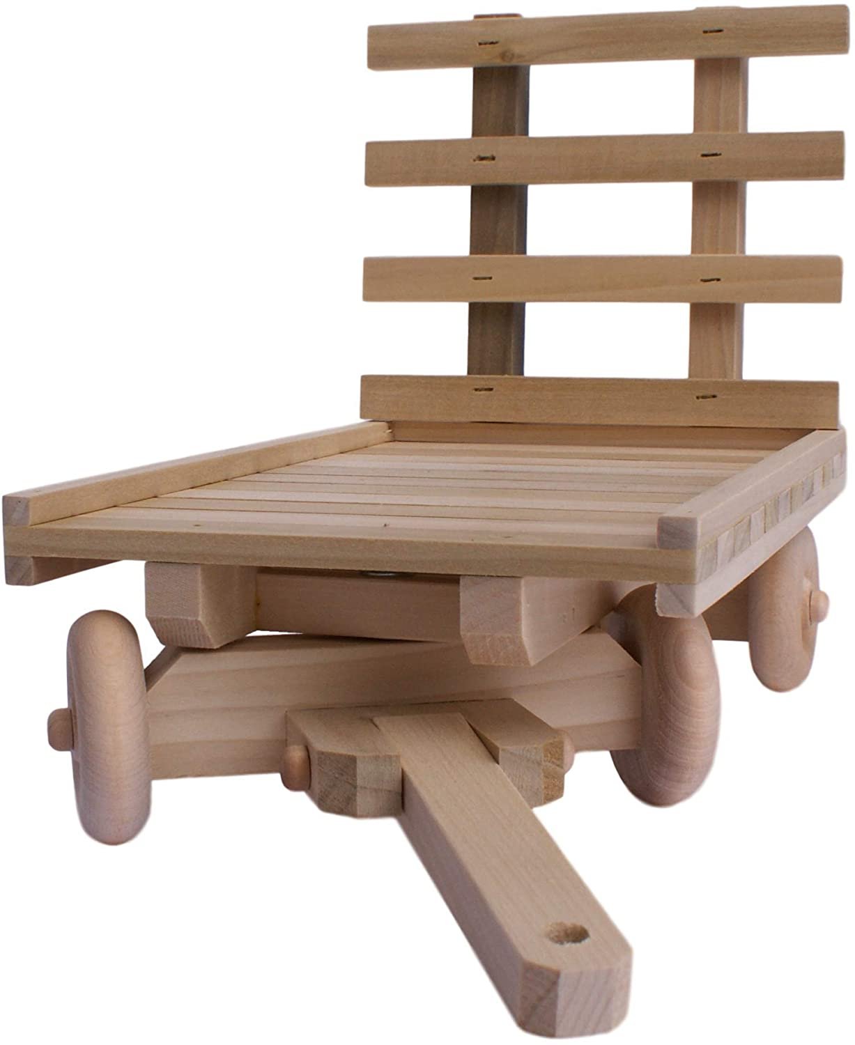 Amish Wooden Toy Hay Wagon
