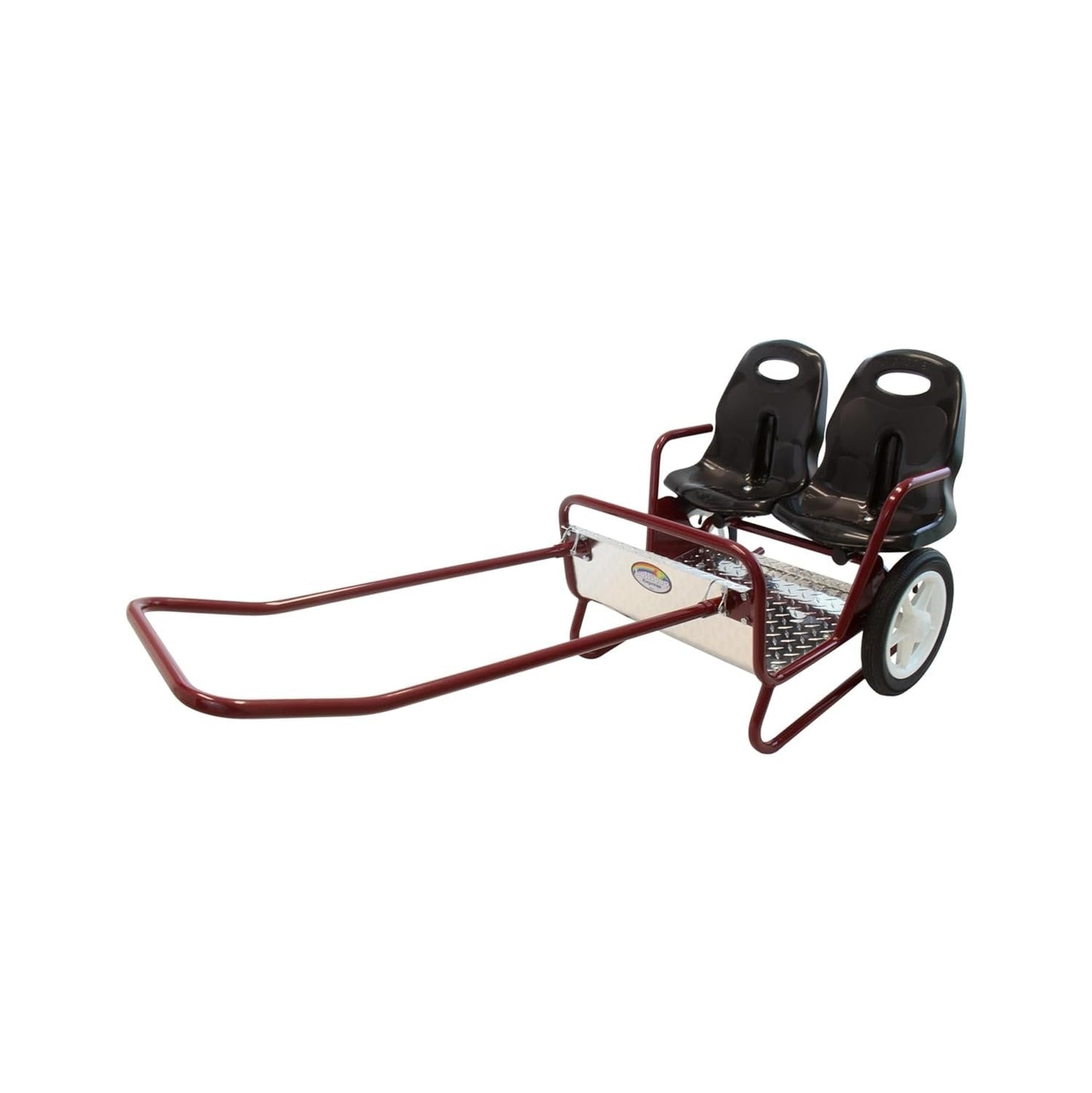 AmishLollipop Express Double Stroller-Cart Combo, Play Harness Included