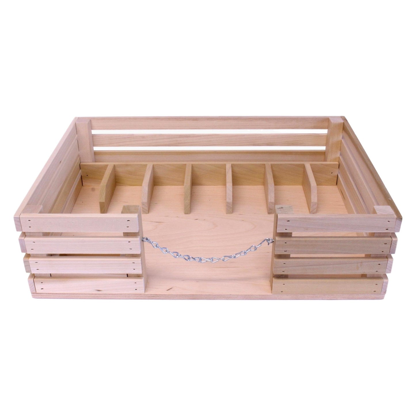 Amish Wooden Mini Stockyard Toy, with 7 Stalls