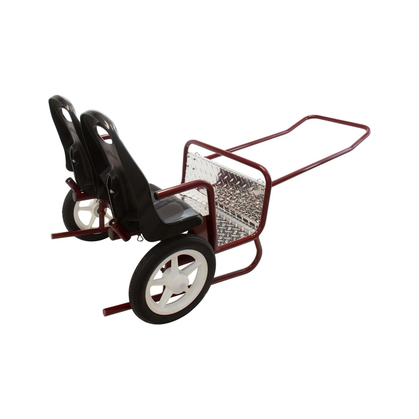AmishLollipop Express Double Stroller-Cart Combo, Play Harness Included