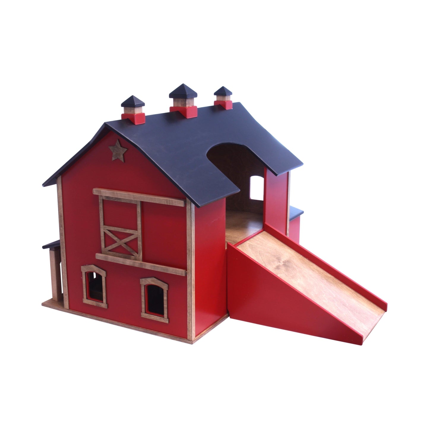AmishLarge Pennsylvania Bank Barn Toy, Hand-Crafted in Lancaster County, PA