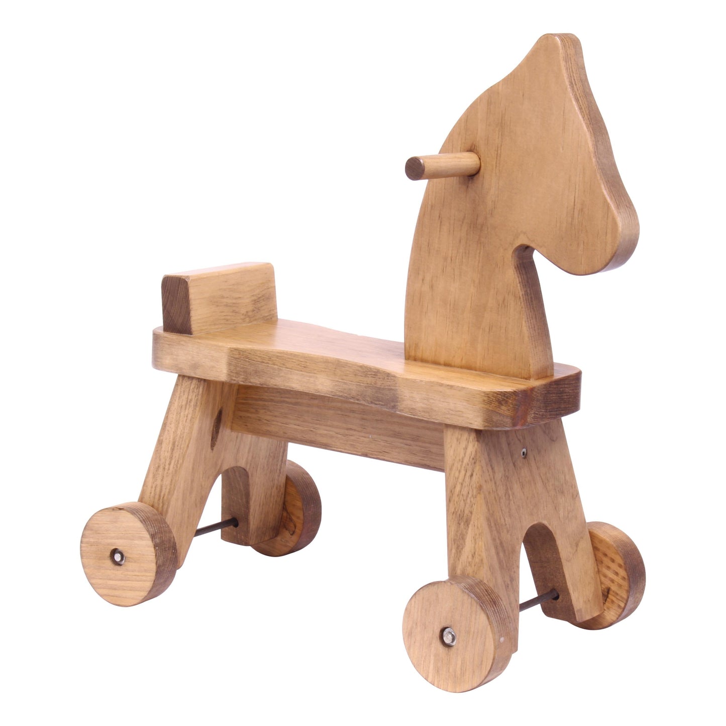 Amish Wooden Riding Horse Toddler Ride-on Toy