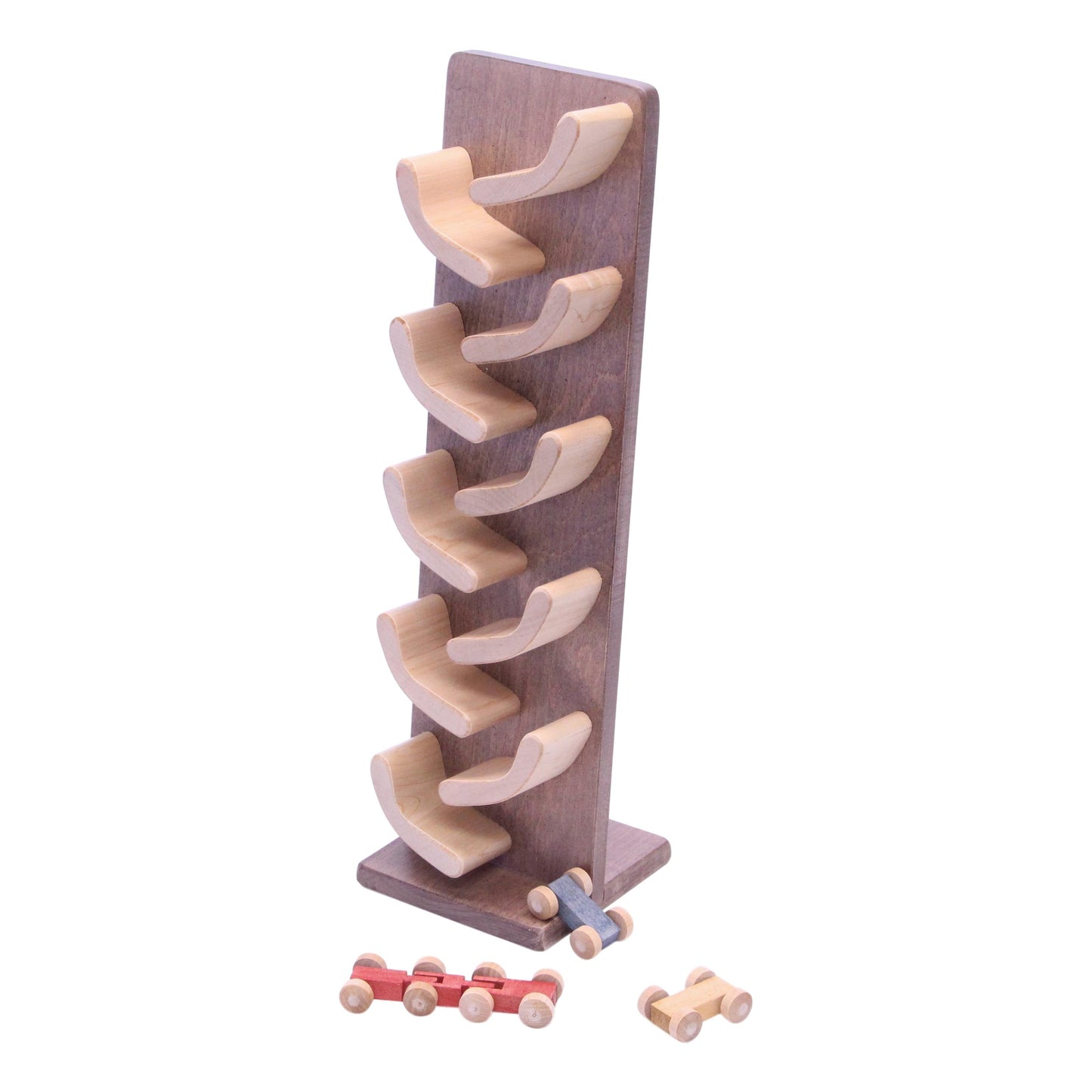 Amish Mini Car Roller Wooden Toy Pack of Cars Included