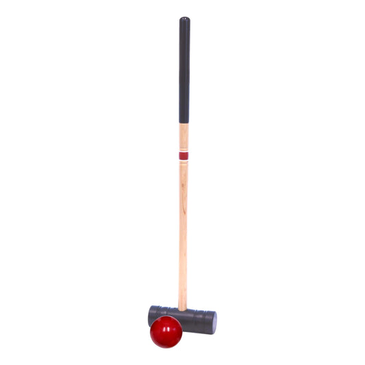 Amish Individual Flag Croquet Mallet - 32" Handle - Polymer Head