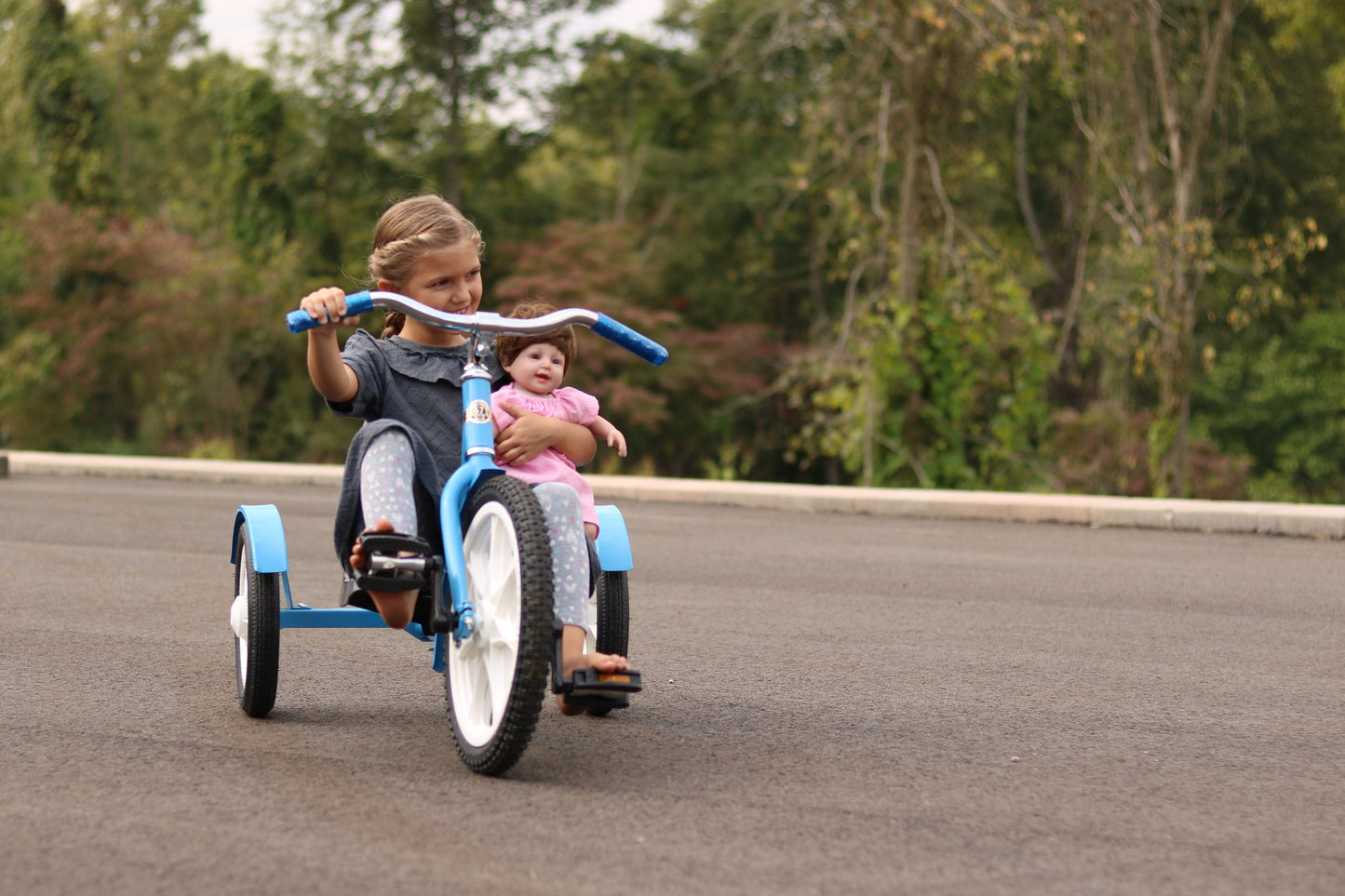 Amish Groffdale Chopper Kid's Deluxe Trike With Handbrake,