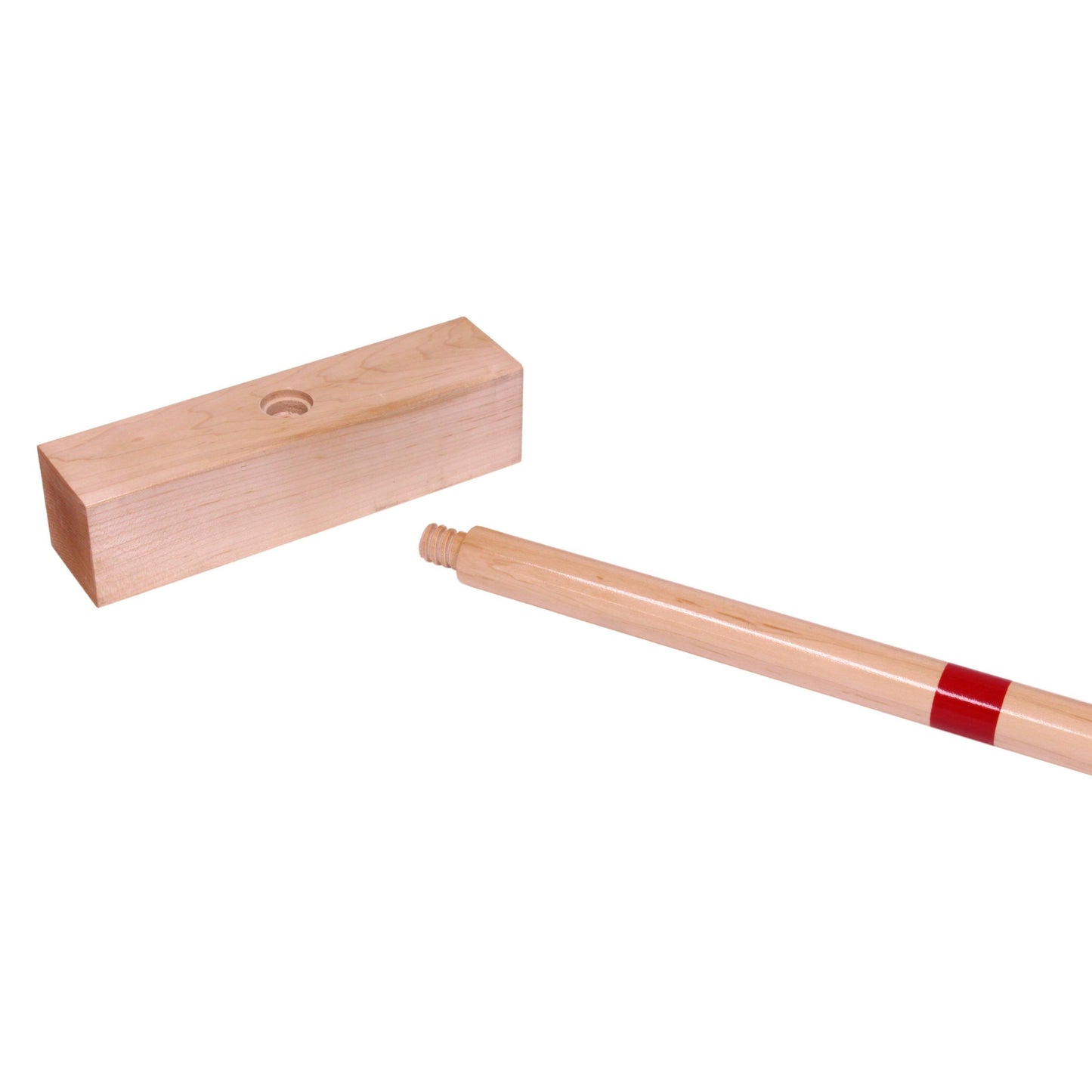AmishFamily Tradition Croquet Set, 8-Player Wooden Croquet Game
