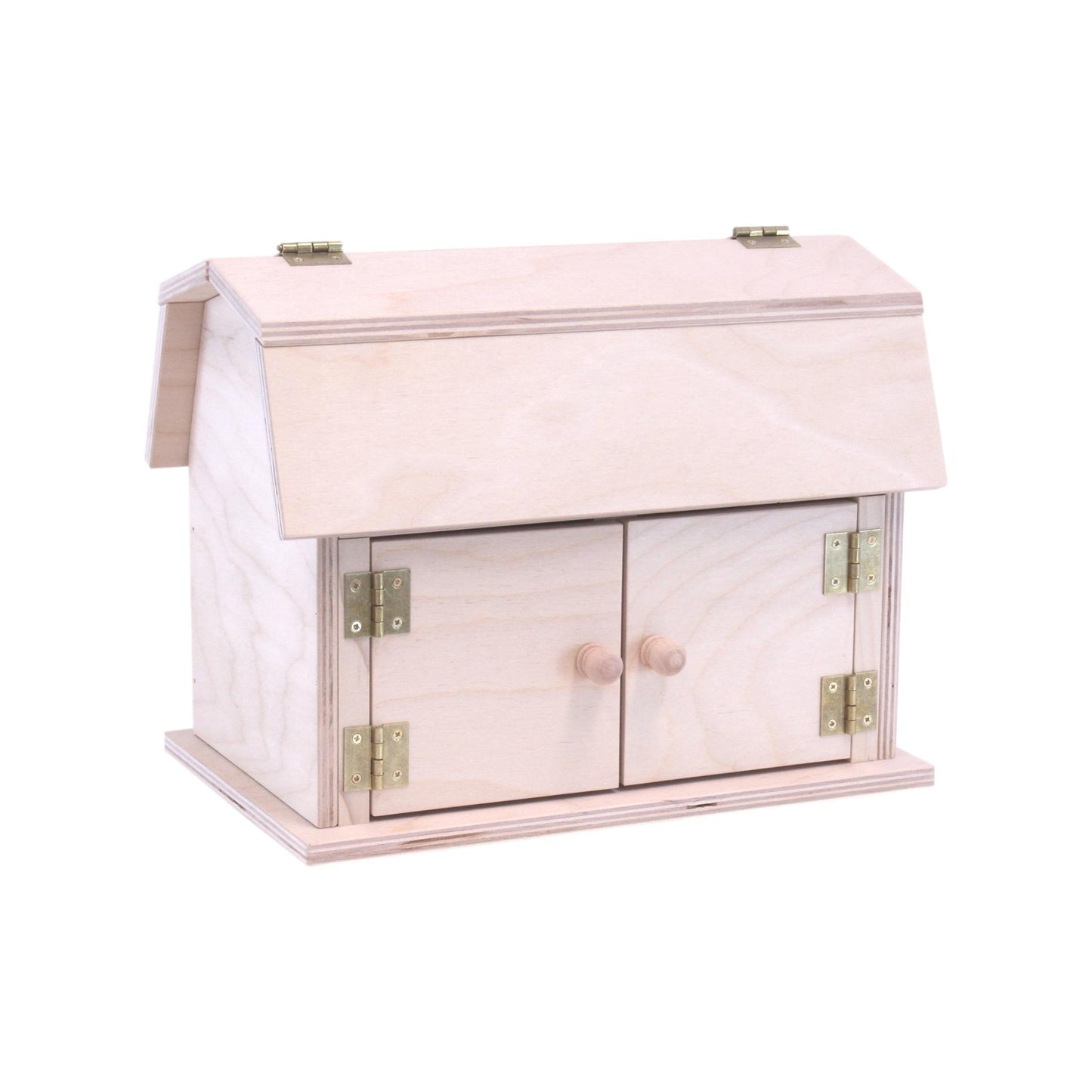 Amish Mini Wooden Barn Toy Hip Roof Barn Design