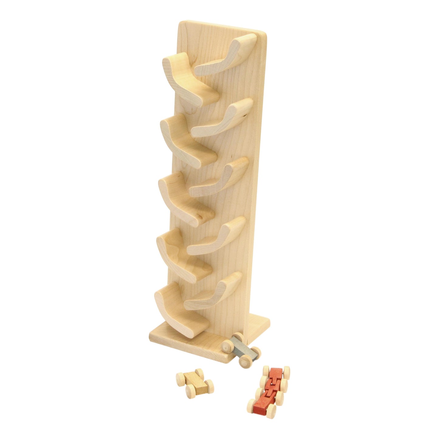 Amish Mini Car Roller Wooden Toy Pack of Cars Included
