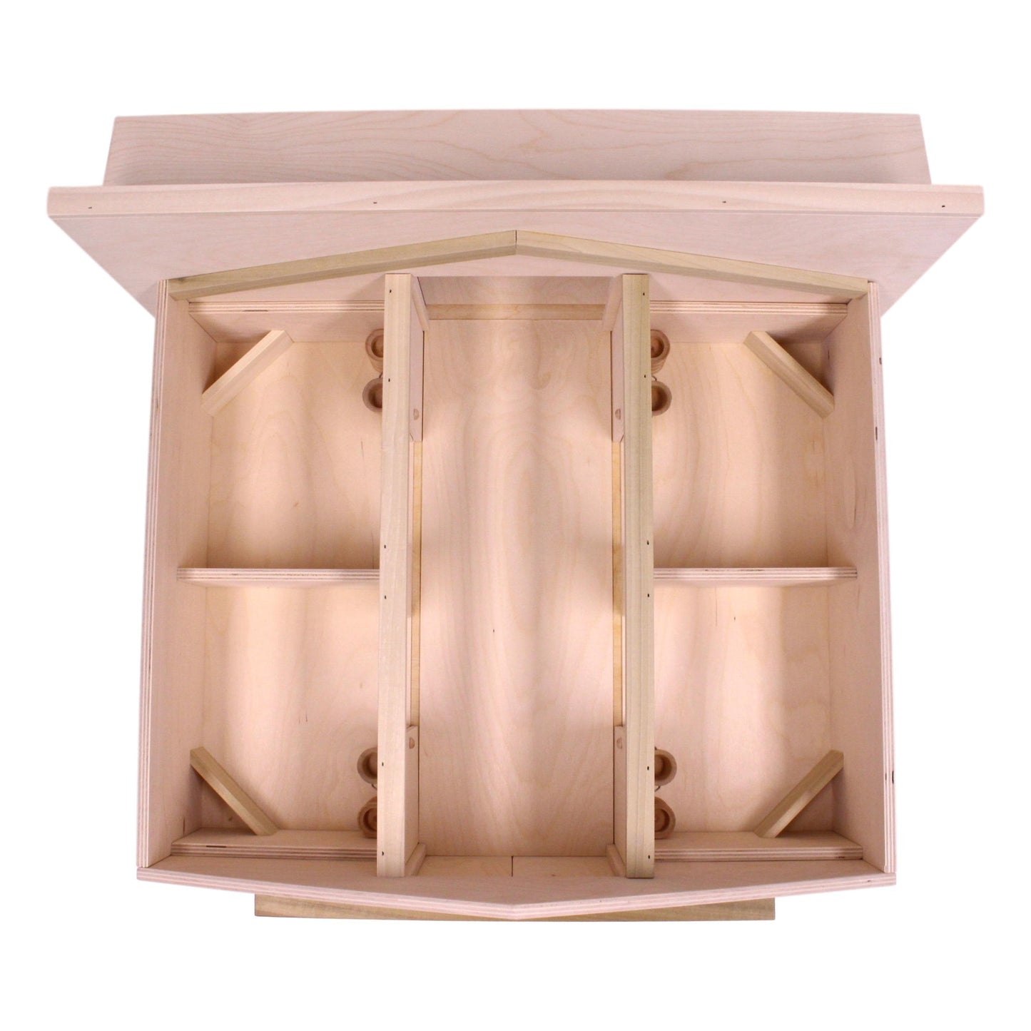 Amish Large Wooden Western Horse Barn Toy