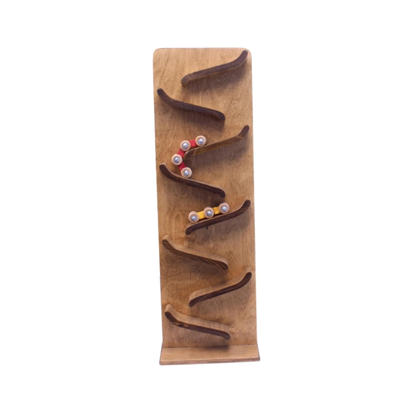 AmishLarge Wooden Train Car Roller Track  Non-Toxic Finish