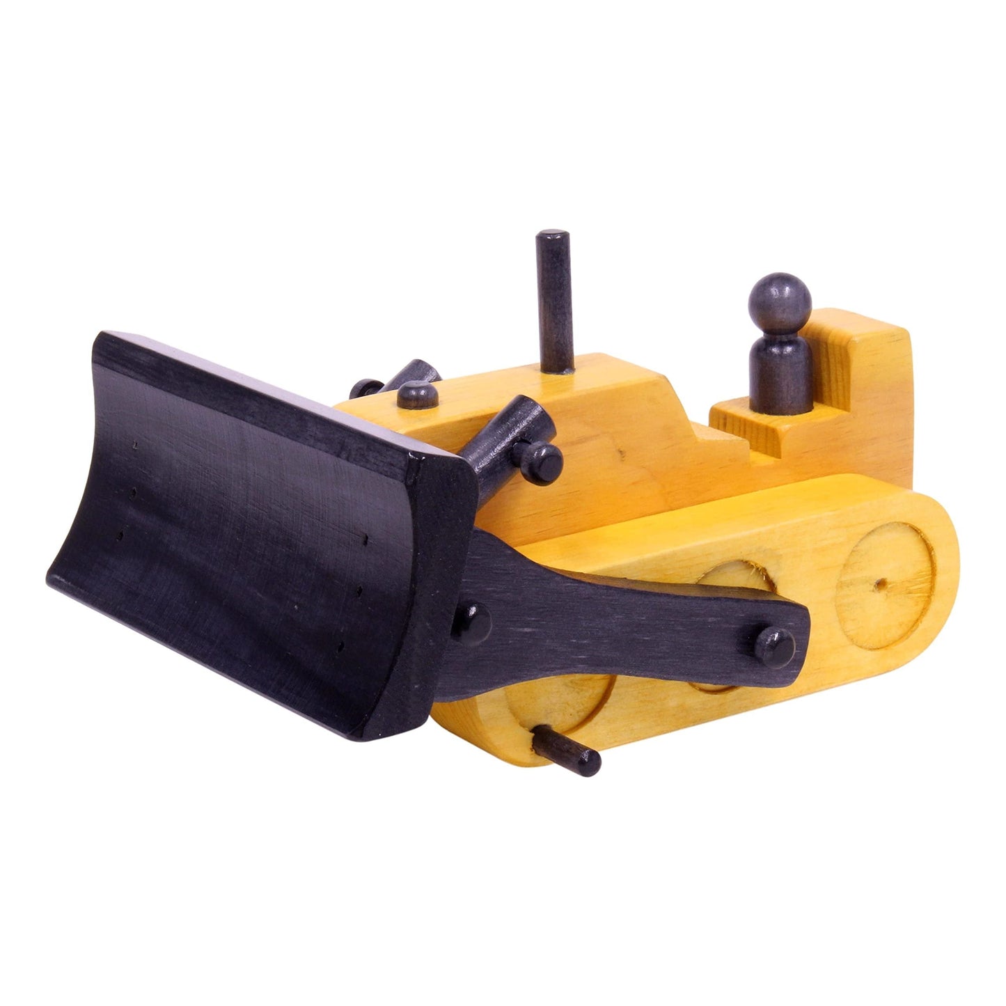 AmishToyBox.com Wooden Bulldozer Toy, Child Safe Finish