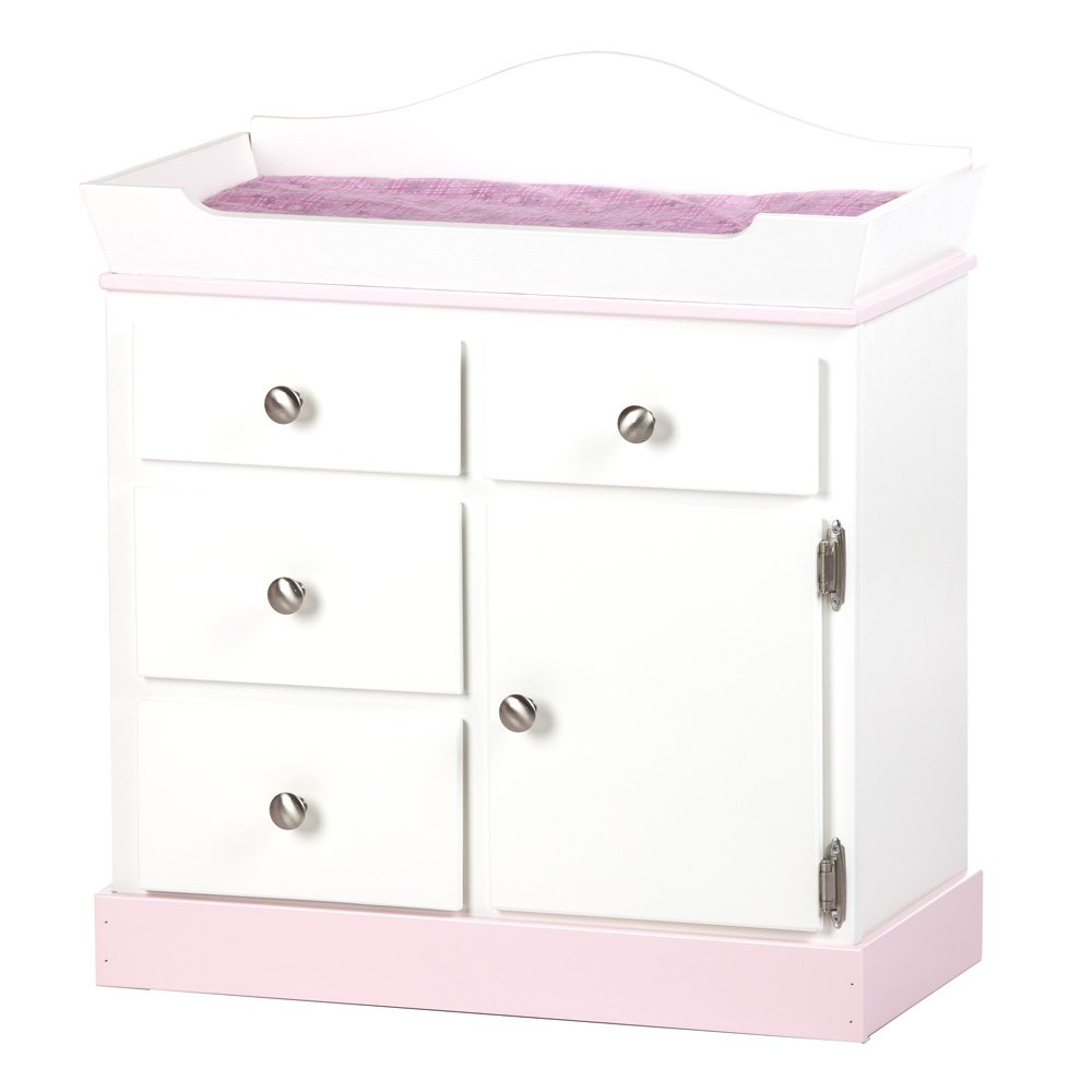 Amish Wooden Doll Changing Table - Fits 18" Dolls - Rebekah's Collection
