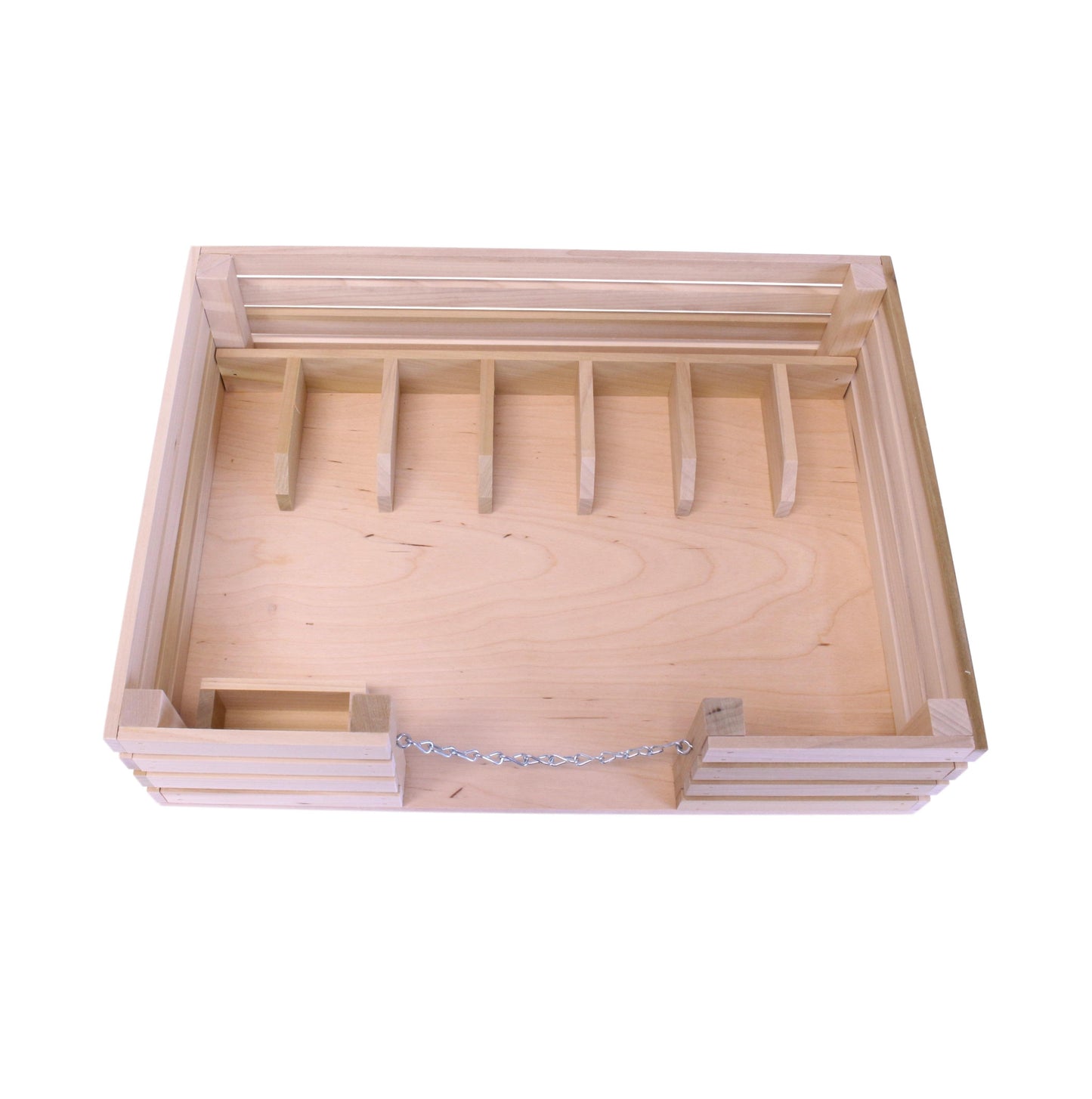 Amish Wooden Mini Stockyard Toy, with 7 Stalls