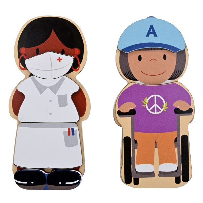 Discovery Toys We All Belong Magnetic Dress-Up Activity Set